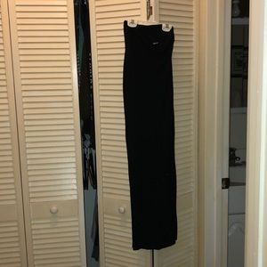 Black maxi skirt